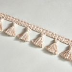 Cotton Linen Tassel Fringe Linen (Natural)
