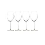 Elegance Pack of 4 Red Wine Glasses Red