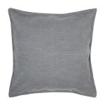 Large Grey Patchwork Felt Cushion Grey