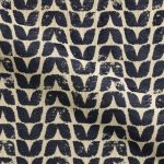 Ava Indigo Fabric Cream (Natural)