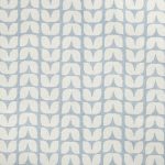 Tulip China Blue Fabric Blue