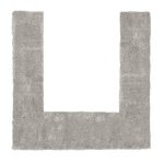 Indulgence Silver U Shape Rug Grey