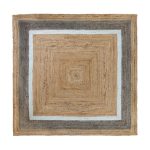 Natural Jute Border Rug Natural