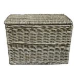 Willow Ottoman and Liner Grey