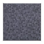 Honeycomb Pack of 4 Silver Coasters Silver
