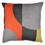 Elements Blocks Orange Cushion Orange