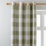 Skye Green Eyelet Curtains Green
