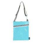 Minky Over the Shoulder Peg Bag Blue