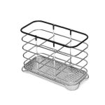 Addis Black Wire Cutlery Drainer Black