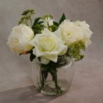 Dorma Peony and Rose Arrangement Cream (Natural)