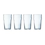 Beer Glass 4 Pack Clear