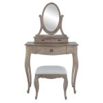 Amelie Dressing Table Set Brown