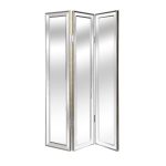 Dorma Mirrored Screen Silver