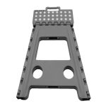 Large Cool Grey Step Stool Grey