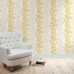 Anya Ochre Wallpaper Ochre (Yellow)