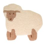 Nursery Little Lamb Rug Natural