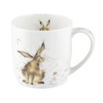 Wrendale Good Hare Day Mug White