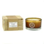 Churchgate 3-Wick Cardamom and Cedar Boxed Candle Brown