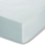 Fogarty Soft Touch Duck Egg Blue 28cm Fitted Sheet Duck Egg Blue