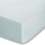 Fogarty Soft Touch Duck Egg Blue 32cm Fitted Sheet Duck Egg Blue