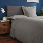 Fogarty Soft Touch Slate Grey Flat Sheet Slate Grey