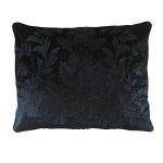 Dorma Blenheim Black Jacquard Cushion Black