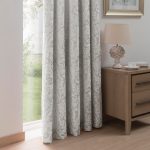 Dorma Winchester Blackout Pencil Pleat Curtains Grey