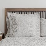 Dorma Winchester Grey Continental Square Pillowcase Grey