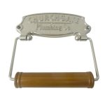 Keepers Lodge Toilet Roll Holder Satin Nickel (Silver)