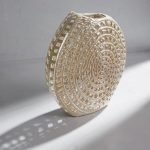 Dorma Shell Vase Cream
