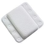 Memory Foam White Bath Pillow White