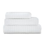 Elements White Dots Towel White