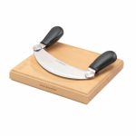 Cole & Mason Mezzaluna & Board Natural