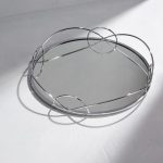 Dorma Silver Decorative Tray Silver