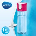 BRITA Fill & Go Vital 600ml Pink Water Filter Bottle Pink