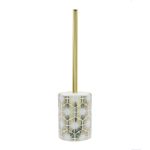 Deco Charm Toilet Brush Holder Gold