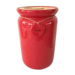 Red Hang Tag Bread Bin Red