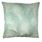 Large Everly Duck Egg Cushion Cover Duck Egg (Blue)