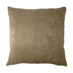 Large Chenille Orlando Chocolate Cushion Cover Chocolate (Brown)