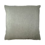 Large Chenille Orlando Silver Cushion Cover Silver