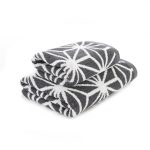 Charcoal Geo Towel Charcoal (Grey)