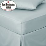Non Iron Plain Willow 25cm 3/4 Bed Fitted Sheet Willow (Green)