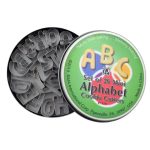 Set of 26 Alphabet Cookie Cutters Silver