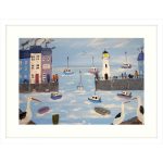 When the Boat Comes In Framed Print Multi Coloured
