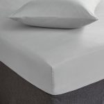 Fogarty Soft Touch Platinum 25cm Fitted Sheet Platinum