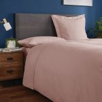 Fogarty Soft Touch Dusky Pink Flat Sheet Dusky Pink