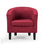 Merrion Tub Chair – Berry Berry (Red)