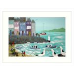 Turquoise Seas Framed Print Turquoise (Blue)