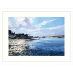 Seascape Framed Print Blue