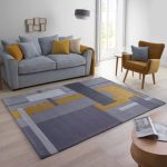 Elements Farg Grey Rug Grey/Multi-Coloured
